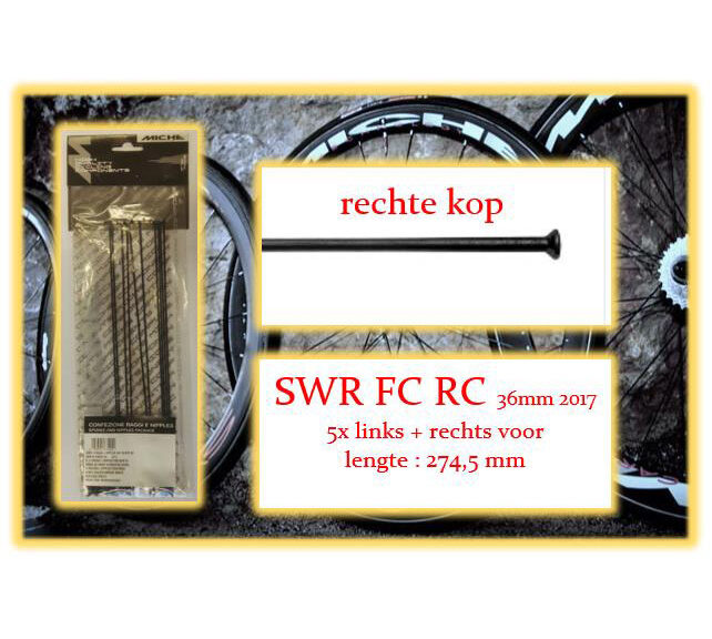 Miche spaken & nippels. ✓ Snel geleverd ✓ Gratis verzending v.a. €75
