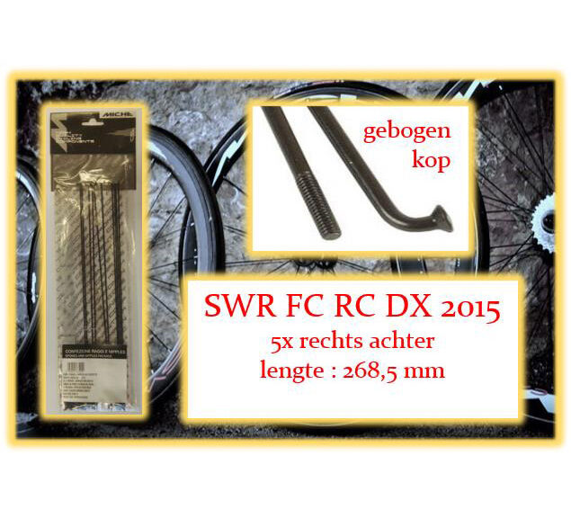 Miche spaken & nippels. ✓ Snel geleverd ✓ Gratis verzending v.a. €75