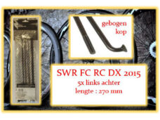 Miche spaak SWR FC RC DX 270mm LA zwart (5st)