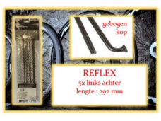 Miche spaak Reflex Dark 292mm LA zwart (5st)