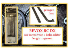 Miche spaak Revox RC DX Clincher 259mm RV+LA zw (10st)