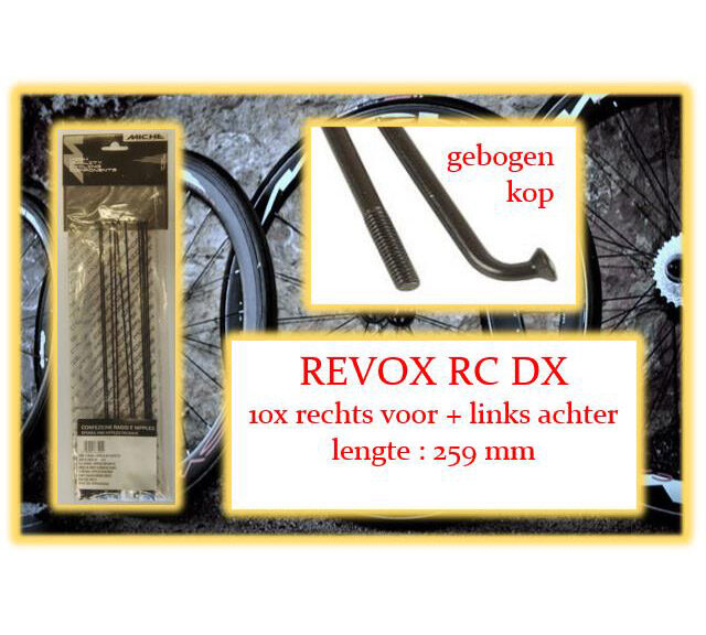 Miche spaken & nippels. ✓ Snel geleverd ✓ Gratis verzending v.a. €75