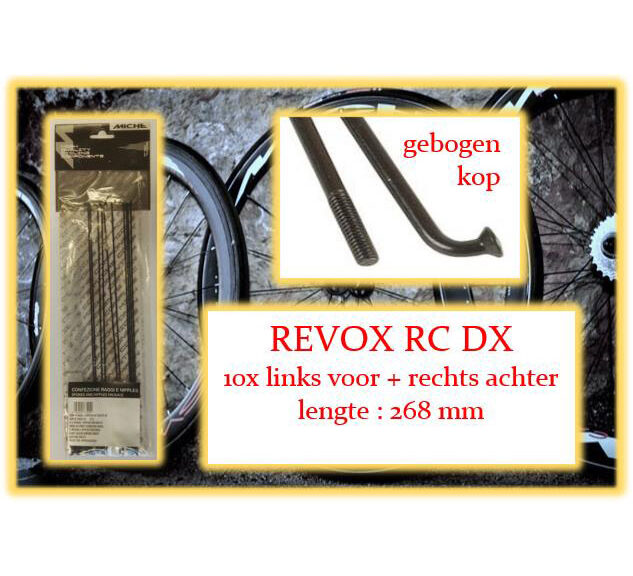 Miche spaken & nippels. ✓ Snel geleverd ✓ Gratis verzending v.a. €75