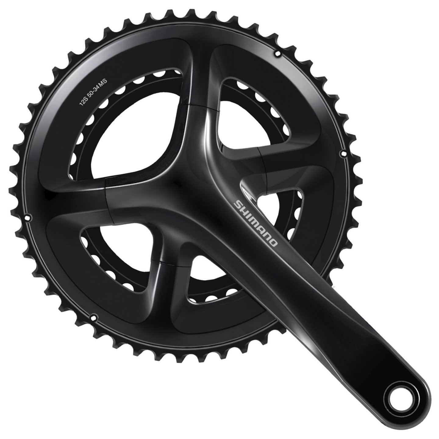 Shimano Crankstel zwart