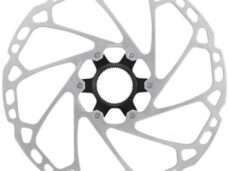 Shimano remschijf Deore 220mm centerlock zilver OEM