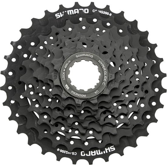 Shimano cassette Acera 9v CS-HG200 11-36t zwart