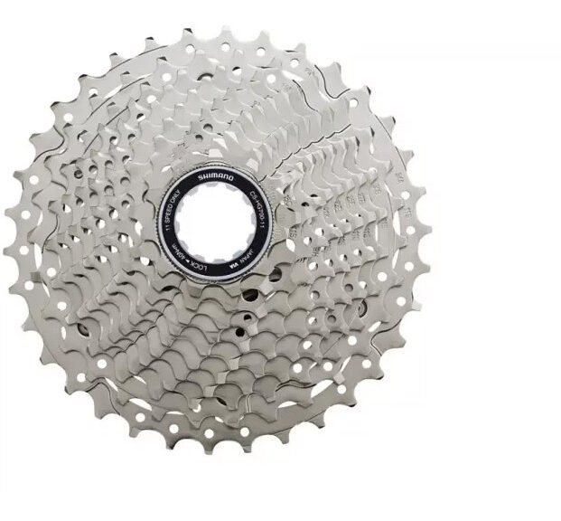 Shimano cassette 105 11v 11-30t zilver OEM