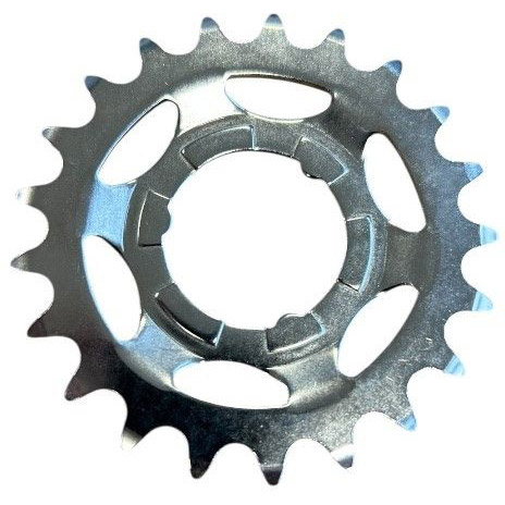 Shimano krans voor Hub 21t (2.3mm) zilver OEM