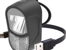 Spanninga koplamp Luz XB 10lux USB zwart
