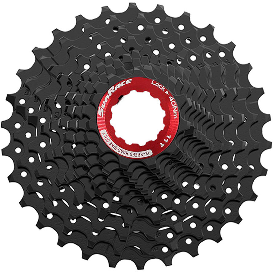 SunRace Cassette zwart