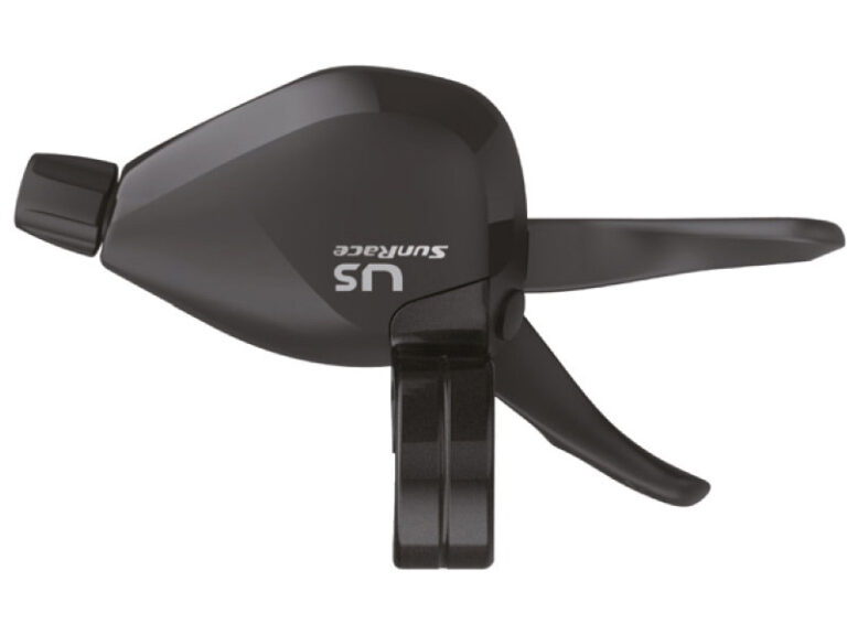 Sunrace shifter U-serie DLU951 9v push-push zwart