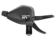 Sunrace shifter U-serie DLU961 9v push-pull zwart