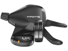 Sunrace shifter U-serie DLUX61 11v met display push-pull zw
