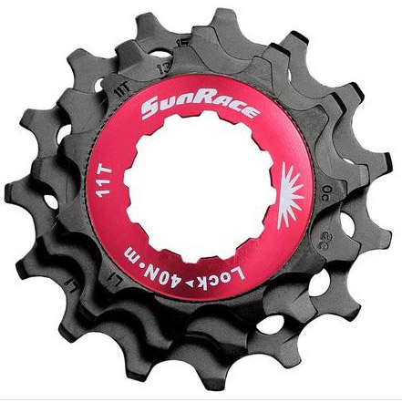 Sunrace tandwiel set 10-12-14t microspline zwart