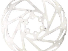 Tektro remschijf TR160-52 160mm 6-gaats zilver