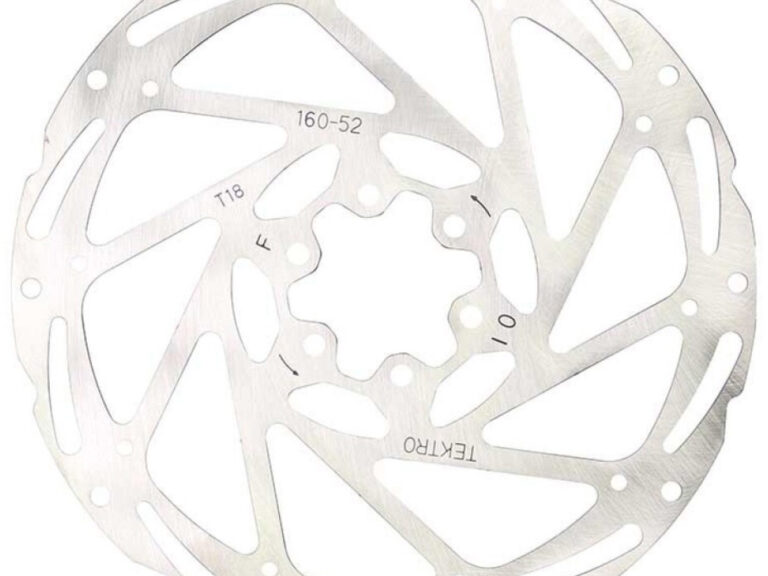 Tektro remschijf TR160-52 160mm 6-gaats zilver