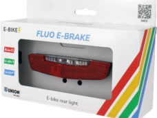Union achterlicht Fluo E-brake E-bike 6-48V met remlicht