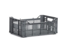 UrbanProof krat Helsinki 7l rPET donkergrijs