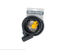 UrbanProof spiraalkabelslot  12mm 150cm zwart