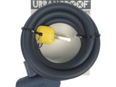 UrbanProof spiraalkabelslot 12mm 150cm mat blauw