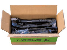 Ursus achterstandaard King Evo 24-28" 40mm zwart (20st)