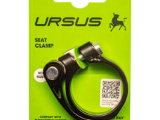 Ursus zadelpenklem 40mm met snelspanner alu zwart