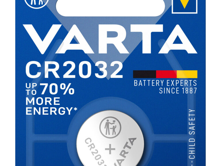 Varta knoopcel CR2032 Lithium blister