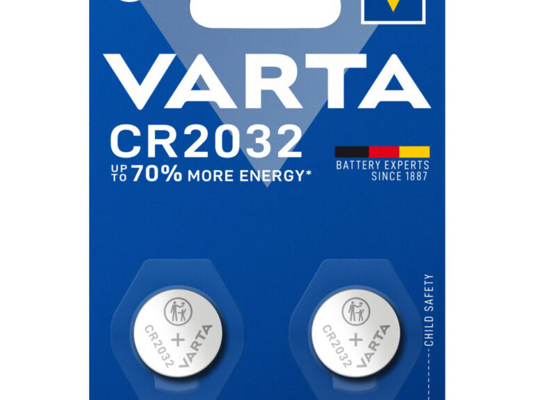 Varta knoopcel CR2032 Lithium blister (2st)