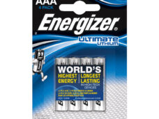 Energizer Ultimate Lithium FR03 AAA Blister 4 stuks