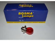 Lamp 6V-15W P26S kraag rood