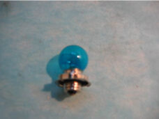 Lamp 6V-15W P26S kraag blauw