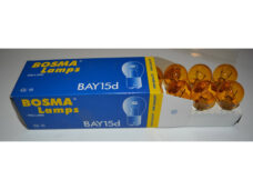 Lamp 12V-21/5W BAY15D geel