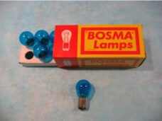 Lamp 12V-21/5W BAY15D blauw