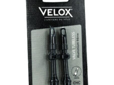 Velox ventiel tubeless Presta 60mm aluminium zwart (2st)