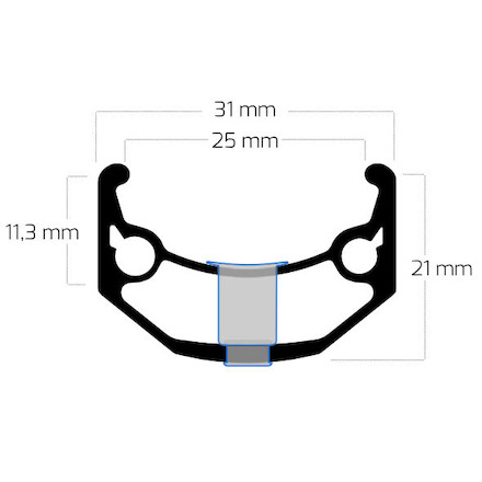 Velg zilver