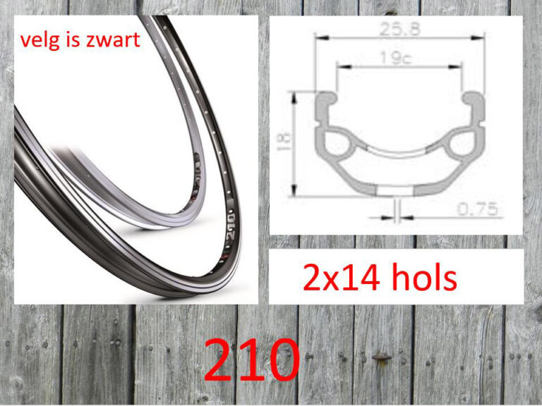 Velox Velg zwart