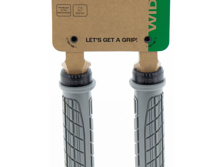 Widek handvatset The Rock alu lock-ring zwart/grijs