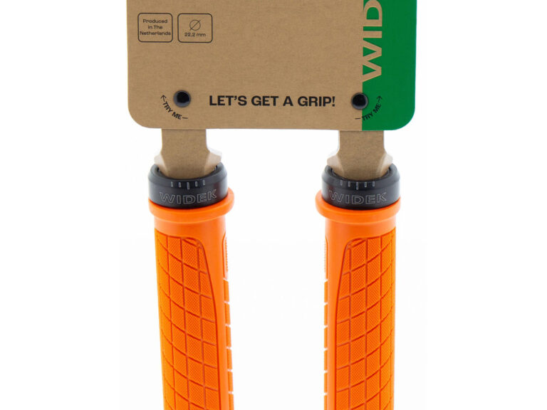 Widek handvatset The Flow alu lock-ring zwart/oranje