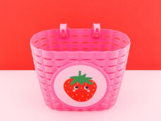 Widek kindermand Explorer Happy Strawberry roze