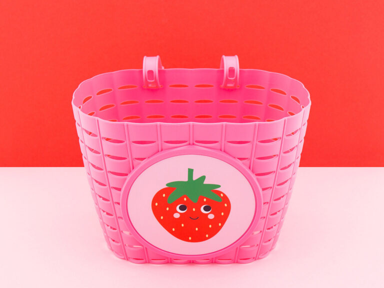 Widek Fietsmand roze