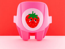 Widek poppenzitje Explorer Happy Strawberry roze