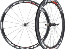 Miche wielset Supertype 358 Camp.Full Carbon (tube) wit