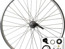 Achterwiel 28" Nexus 3V RN ZAC 2000 RVS spaken zilver