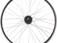 Roland voorwiel Exal 28" naafdynamo velg alu zwart