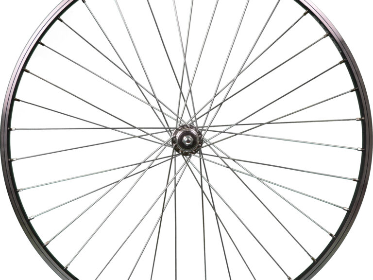 Roland achterwiel 28-15/8-13/8 Parallex pion vaste as alu zw.