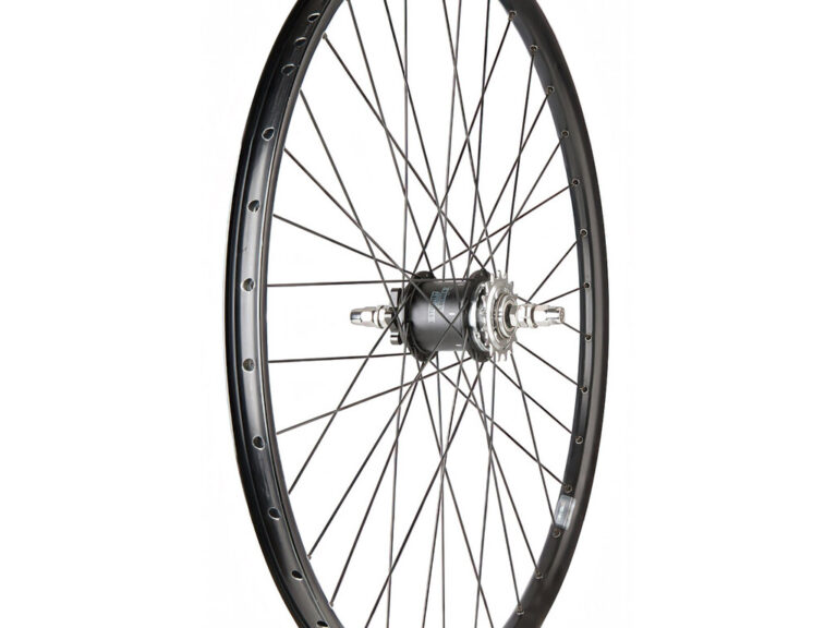 Roland achterwiel 28" 36G A2K DW velg vrijloop zwart