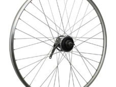 Roland achterwiel 28" 36G Ryde ZAC19 Nexus 7 remnaaf zilver