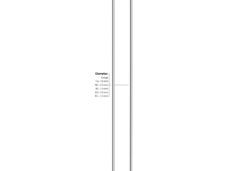 Sapim spaak 13-148 Leader RVS zwart zonder nippel (100st)