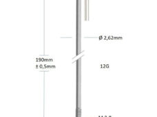 Alpina spaak zink 12-212 zonder nippel (144st)