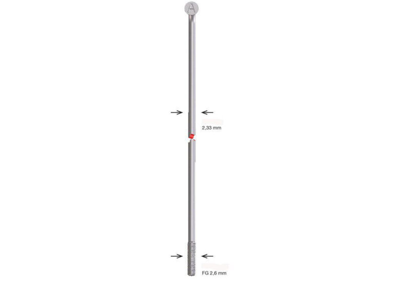 Alpina Spaak Zink 13-185 zonder nippel zilver (144st)